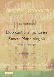 Duo Cantica in honorem Sanctae Mariae Virginis (CC014)