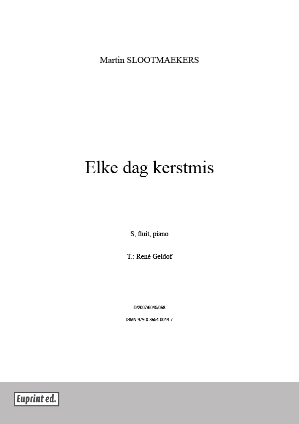 Elke dag kerstmis