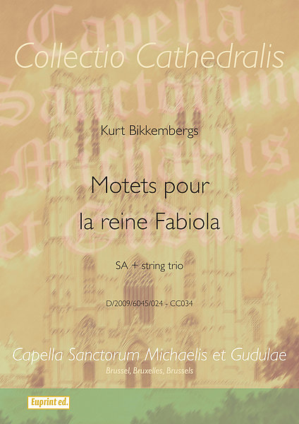 Motets pour la Reine Fabiola (CC034)