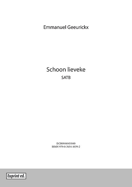Schoon lieveken