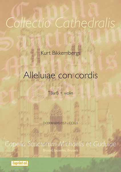 Alleluiae con cordis (bassus) (CC021)