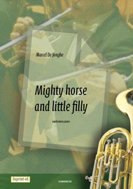Mighty horse and little filly