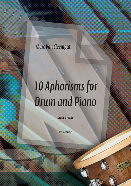 10 aphorisms for drum and piano