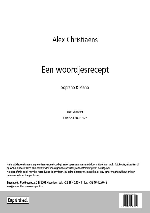 Woordjesrecept