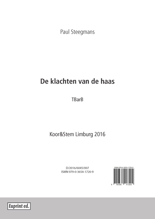 De klachten van de haas