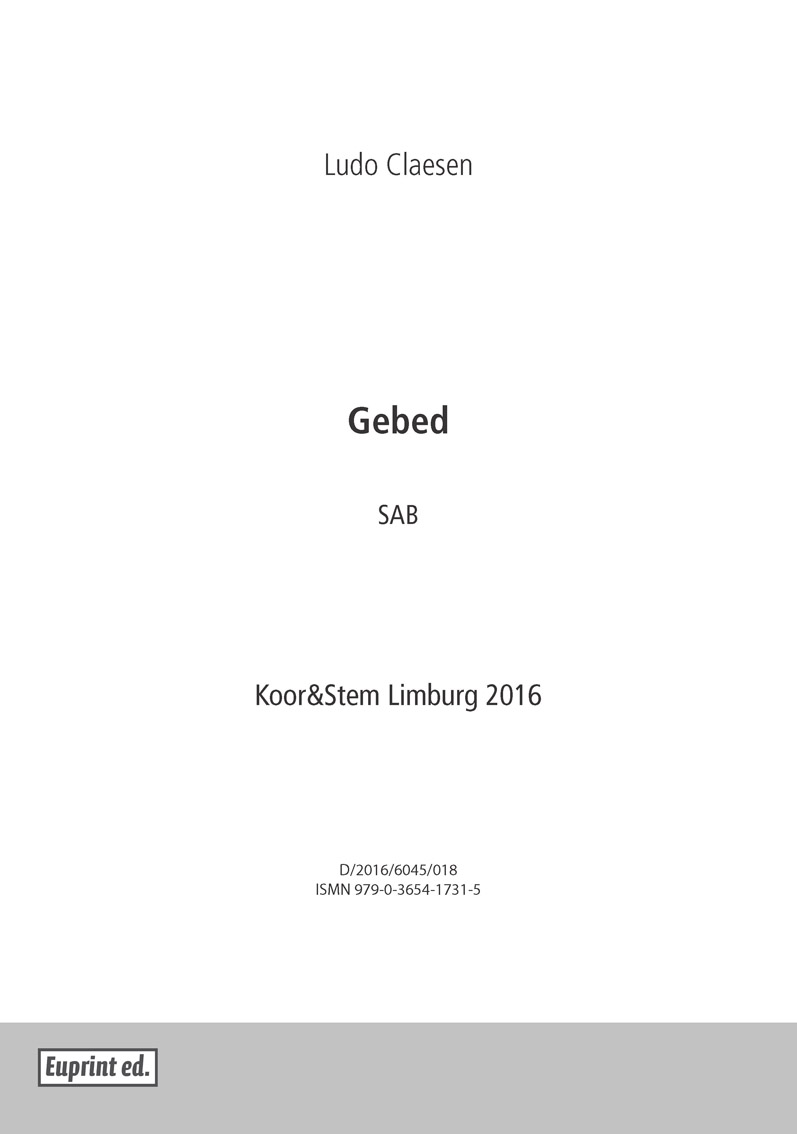 Gebed