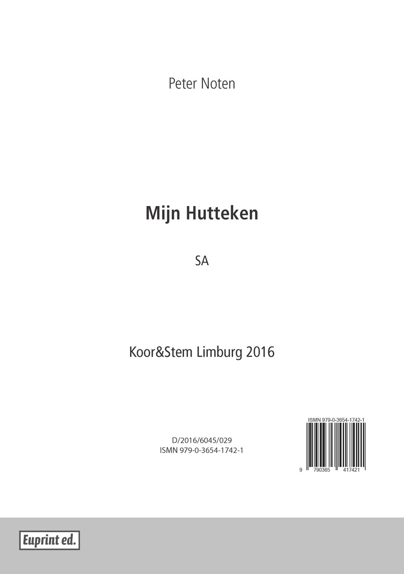 Mijn Hutteken