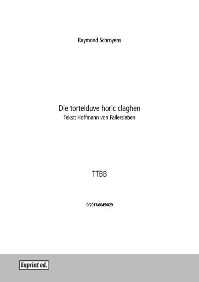 Die tortelduve horic claghen