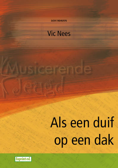 Als een duif op een dak