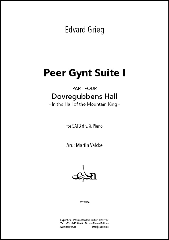 Dovregubbens Hall (In the Hall of the Mountain King)