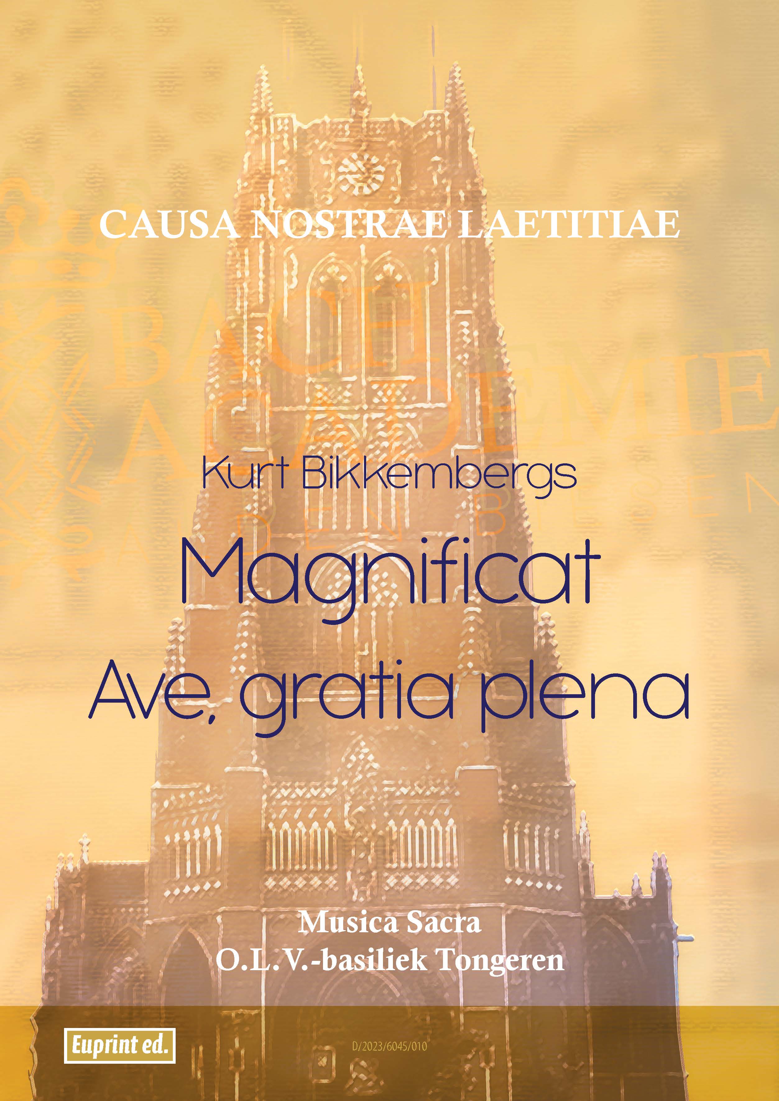 Magnificat: Ave, gratia plena (score)