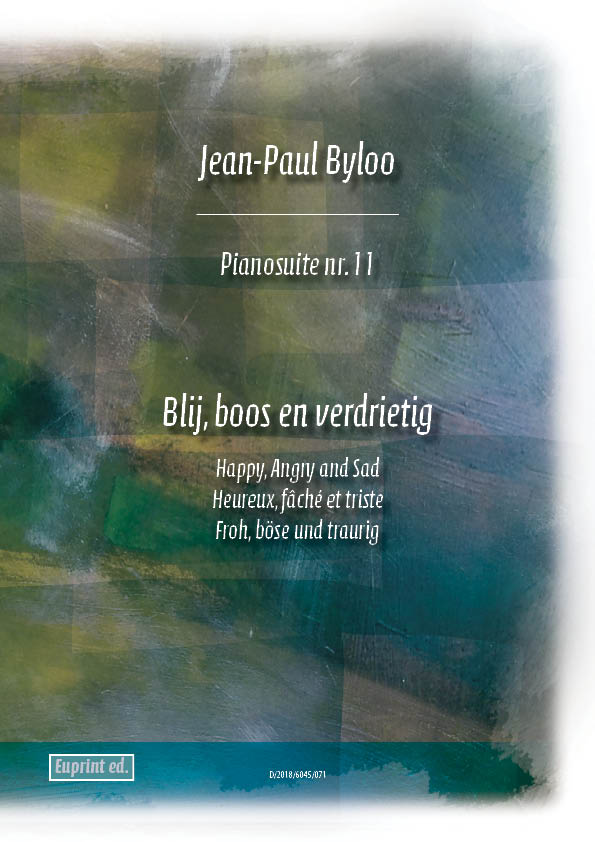 Blij, boos en verdrietig - piano suite nr. 11
