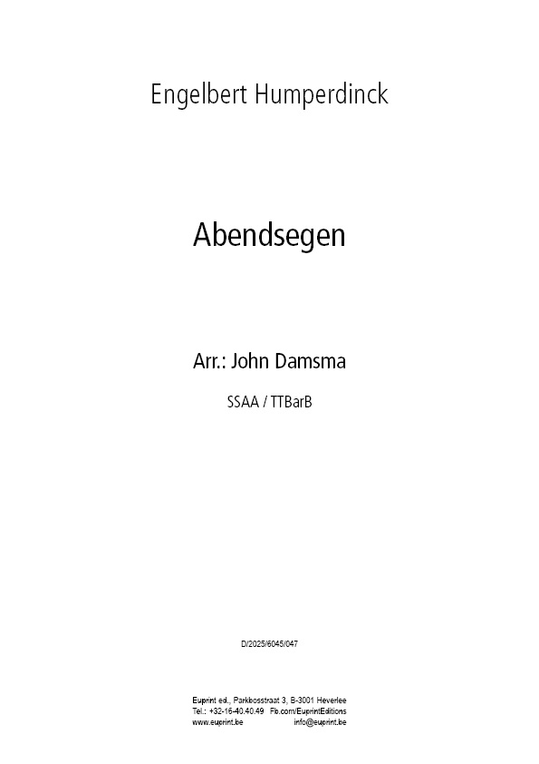 Abendsegen
