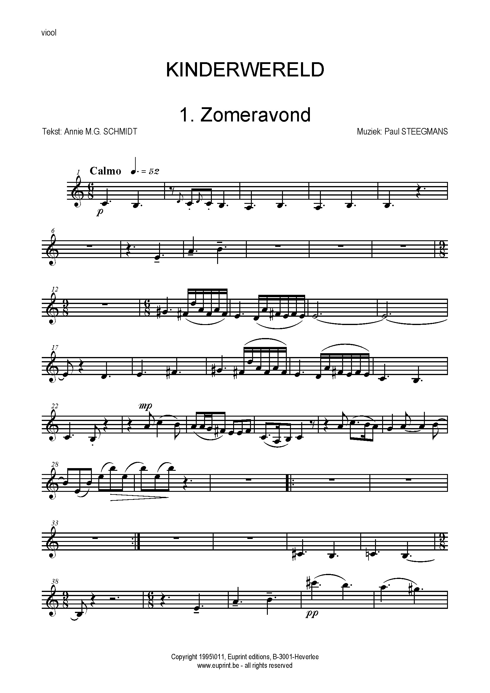 Kinderwereld (vs2) - parts