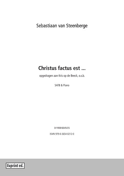 Christus factus est