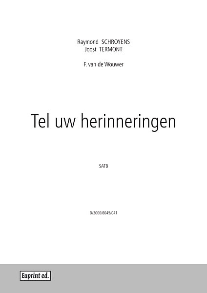 Tel uw herinneringen