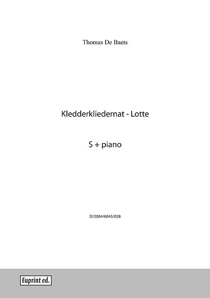 Kledderkliedernat - Lotte